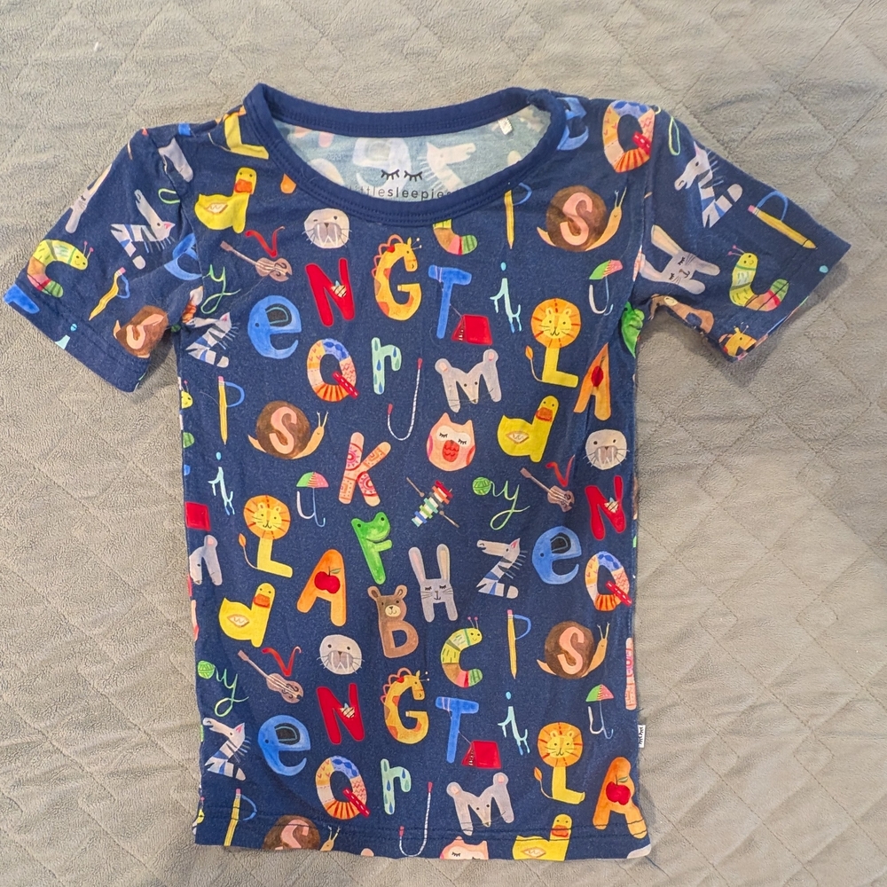 Little Sleepies 3T Blue T-Shirt